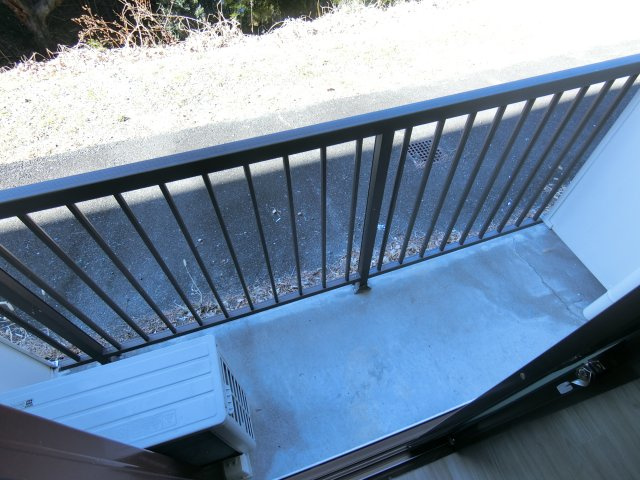 佐鳴台テニスビレッジのバルコニー