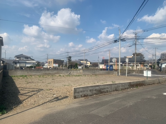 都城市上長飯町の売地の外観
