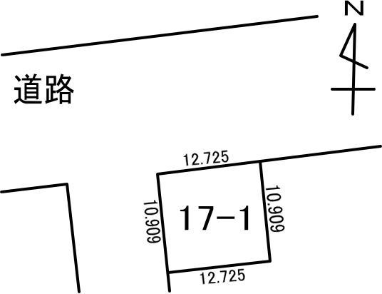 室蘭市栄町１丁目17-1　土地