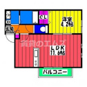 【間取り】 | リテラ高宮東の間取り