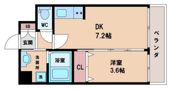 【間取り】 | アンフィニXIX（19）阿倍野昭和町