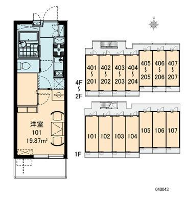 【区画図】 | 西志賀