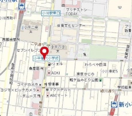 メゾンササキの地図