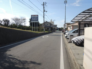 【前面道路含む現地写真】 | 売地　久万ノ台