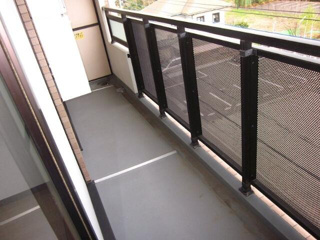 ライネスハイムⅡのバルコニー