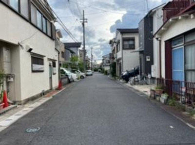 【前面道路含む現地写真】 | 宇治市小倉町山際　中古戸建