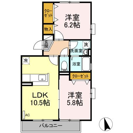 ブレスフィールドの間取り