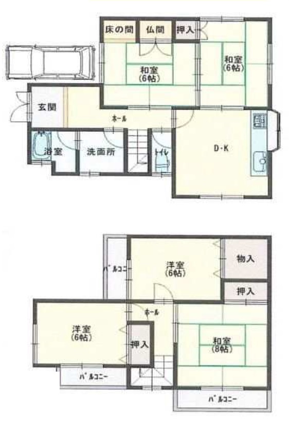 和歌山市磯の浦・ｵｰﾅｰﾁｪﾝｼﾞ中古戸建・71855