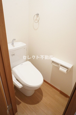 【トイレ】 | ＬＳ西松江城マンション  | 【ＬＳ西松江城マンション】温水洗浄便座完備です☆