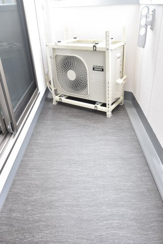 オルゴグラート難波のバルコニー