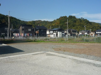 【前面道路含む現地写真】 | 公文名　売土地　全３区画