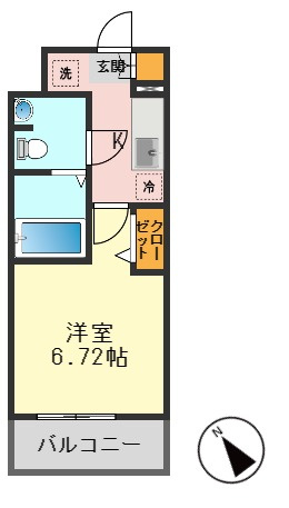 THE PASEO新小岩の間取り