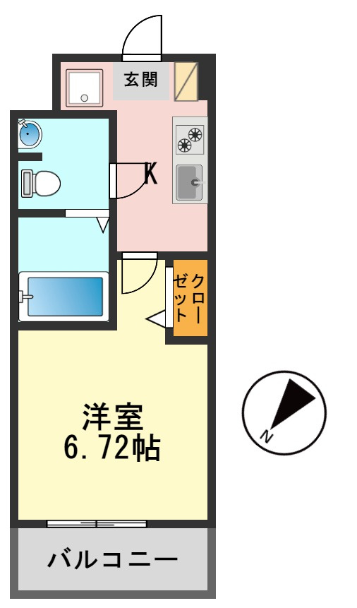 THE PASEO新小岩の間取り