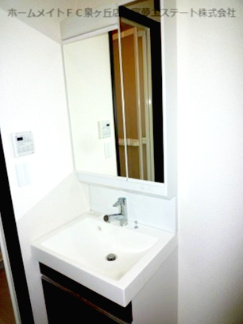 【独立洗面台】 | Glanz深井 | 独立洗面台で身支度をすべて済ませてしまいましょう