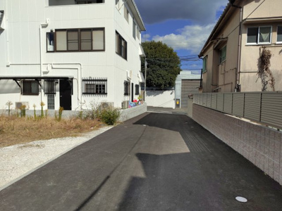 【前面道路含む現地写真】 | 灘区篠原本町５丁目　売土地