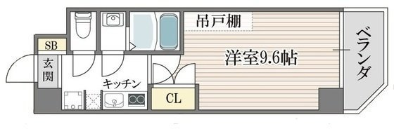 サンエスパシオ美園の間取り