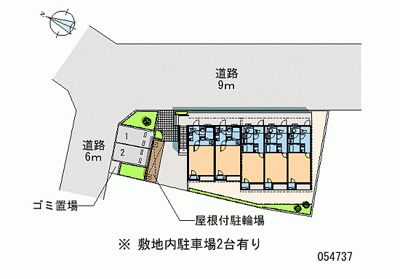 【区画図】 | レオネクストａＳａⅡ