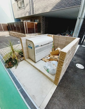 プランドール田中のその他共用部分|ゴミ置き場