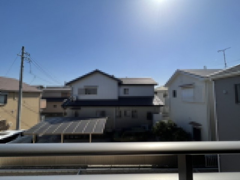 東浦町藤江　新築　住宅　3号棟の展望