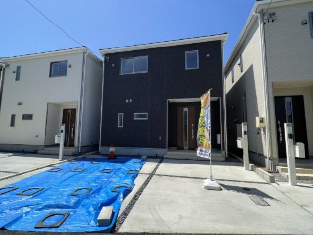 東浦町藤江　新築　住宅　3号棟の外観|知多郡東浦町藤江新築戸建3号棟写真です。2023年4月撮影