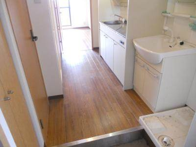 ハウスセゾン御所南の展望|玄関から