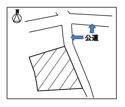 【区画図】 | 岡谷市山下町２丁目　売地⑬
