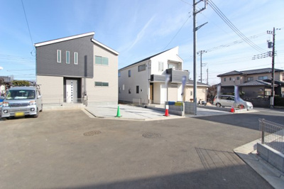 【前面道路含む現地写真】 | 東大和市清水5丁目/新築戸建て6棟現場