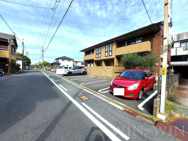 ポルトフィーノの駐車場