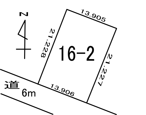 室蘭市陣屋町４丁目16-2　土地