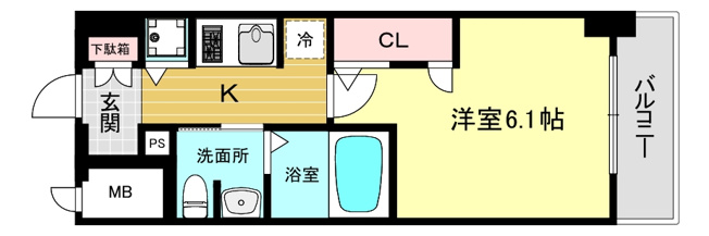 【間取り】 | エスリード西宮北口第２