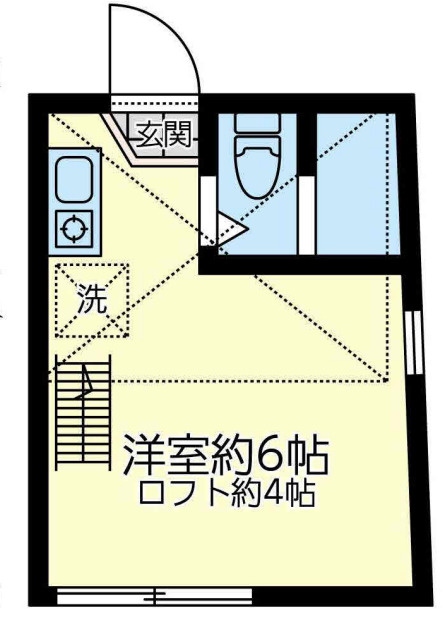 ユナイト戸部パネシージョの間取り