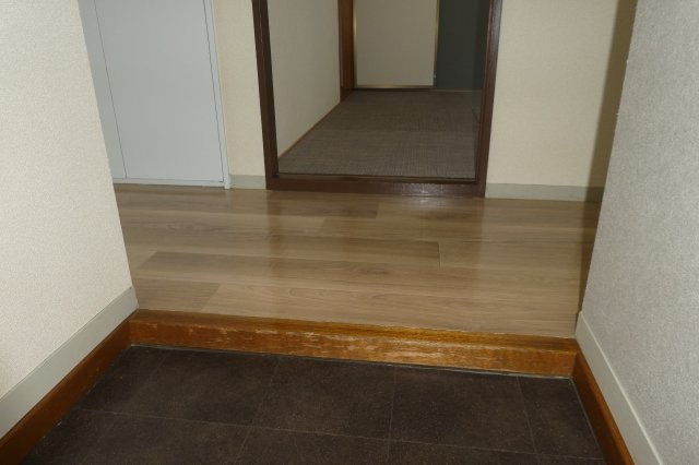 プレジール林の玄関