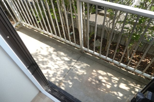 プレジール林のバルコニー