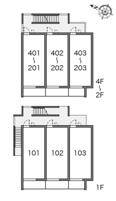 【区画図】 | ヒルサイド松尾Ⅲ