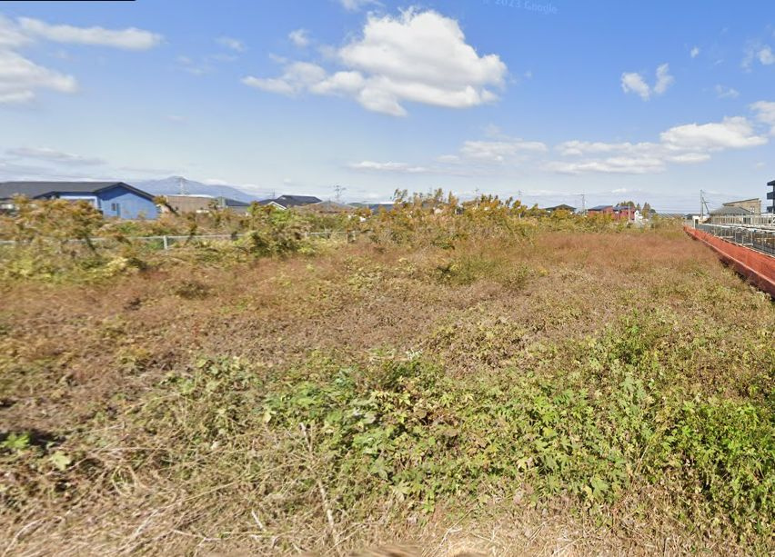 都城市蓑原町の売地の外観