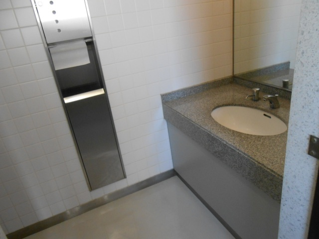 ＩＧ石田学園ビル　9階北側の洗面所|広い洗面スペース