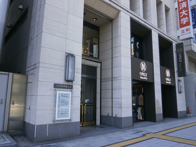 ＩＧ石田学園ビル　9階北側のエントランス|エントランスです