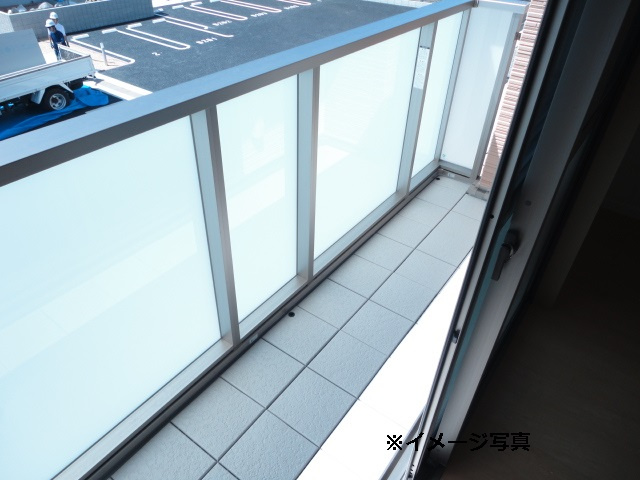 メゾンカンヌのバルコニー