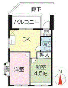 【間取り】 | 旭ロイヤルハイム