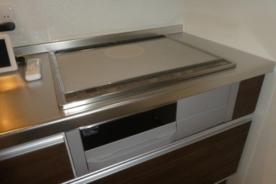 【キッチン】 | エスポアヒルズ | ３口IHコンロ