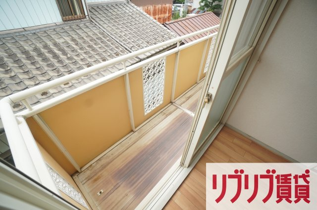 カーサ旭のバルコニー
