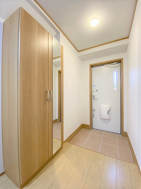 アップデンの玄関