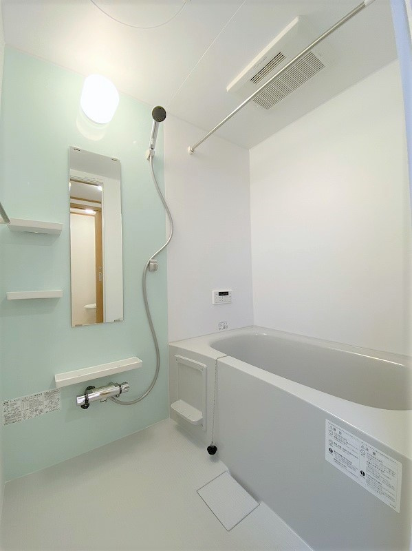 アップデンの浴室