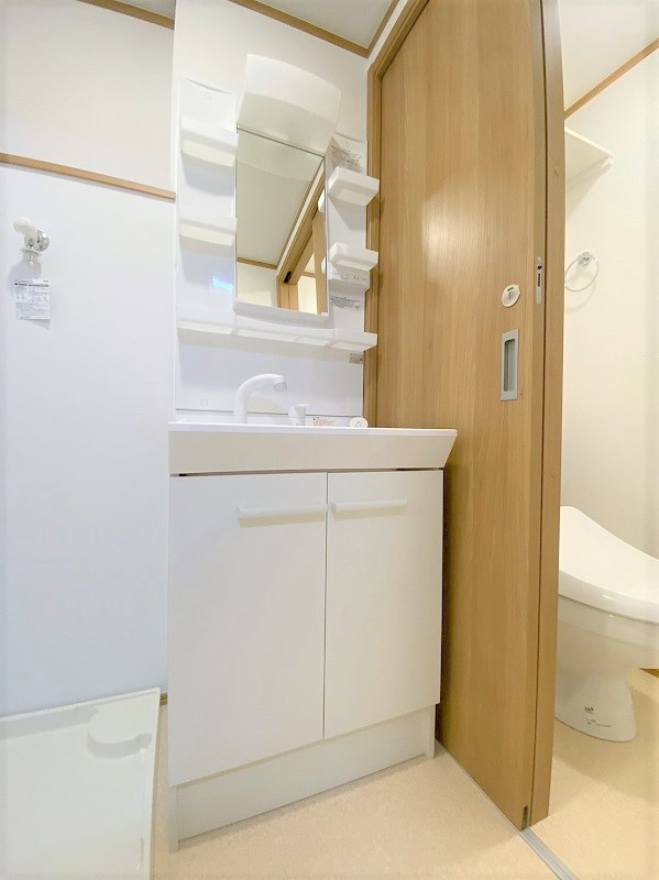 アップデンの独立洗面台