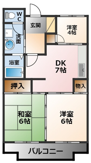 【間取り】 | メゾンアイリス