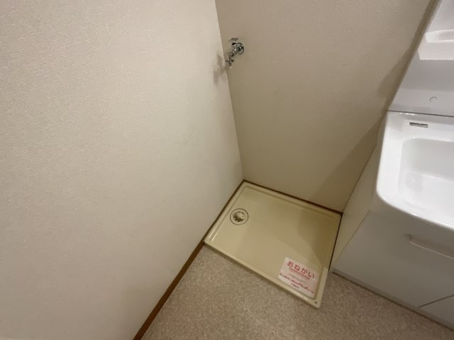 【洗面所】 | ヴェルジェ | 室内洗濯機置き場
