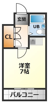 【間取り】 | ユニテソリステ鳴尾