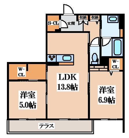 【間取り】 | Plana Bene