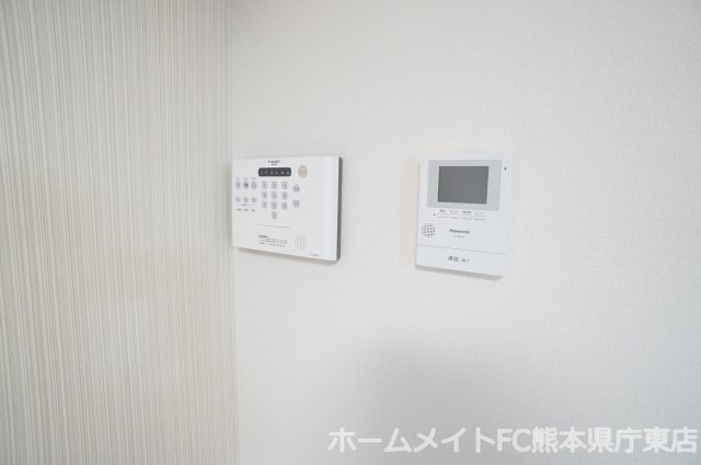熊本市中央区黒髪６丁目のアパートのセキュリティ
