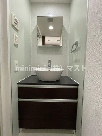 ルラーシェ難波の洗面所